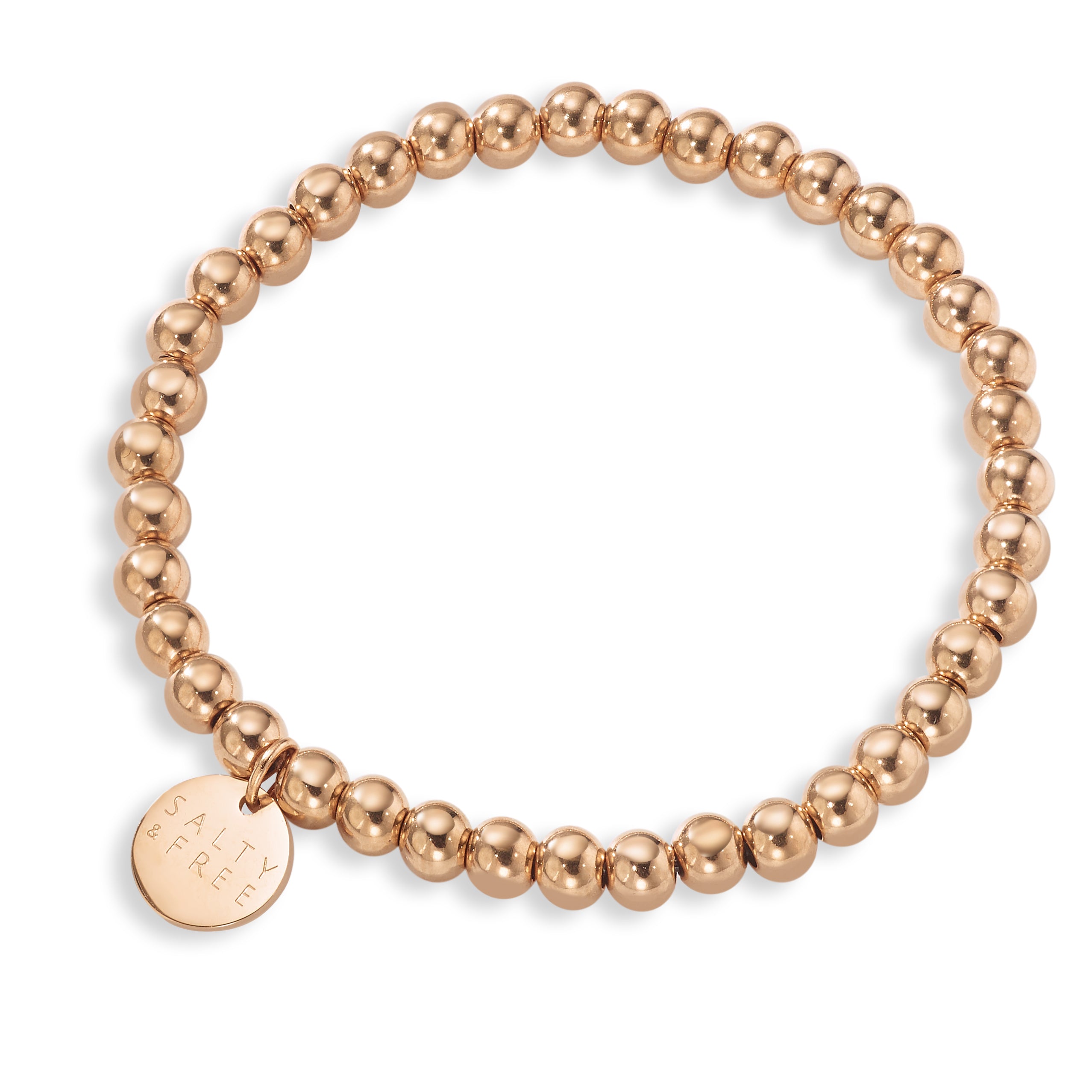 Radiance Rose Gold Shine Bracelet Signature | Salty & Free Jewelry