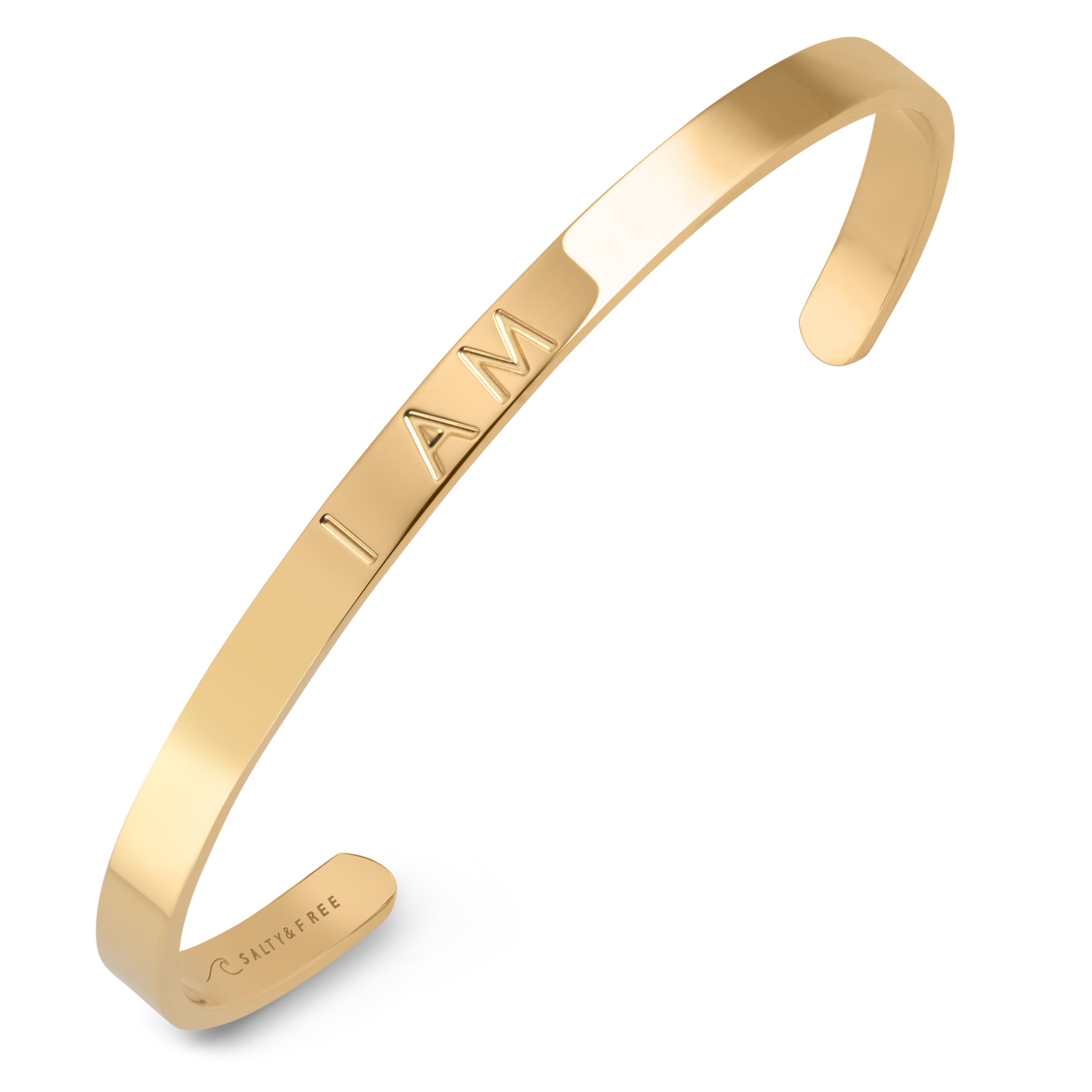 Mantra Cuff I AM Ibiza Jewelry