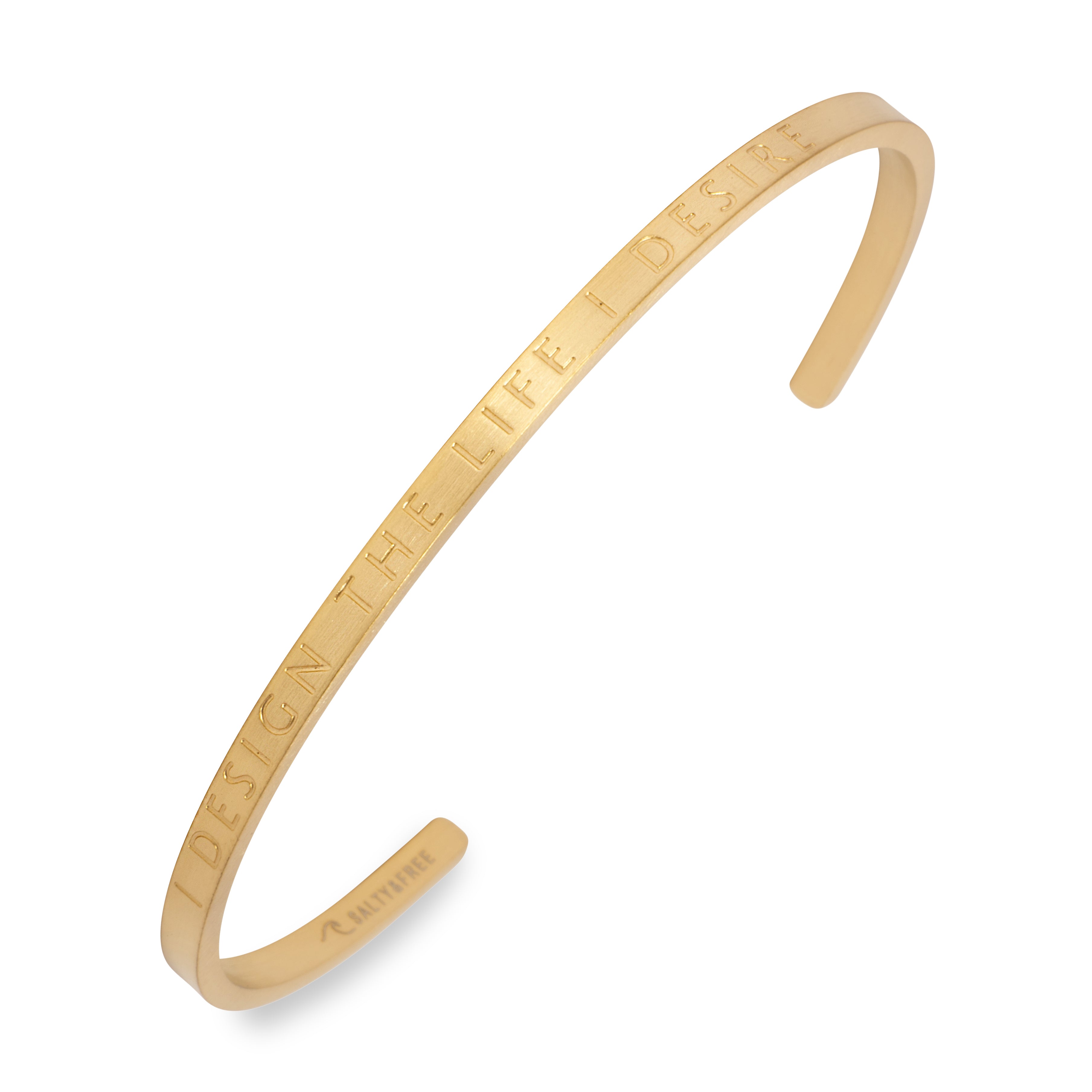 Buy Mantra Cuff I Design the Life I Desire