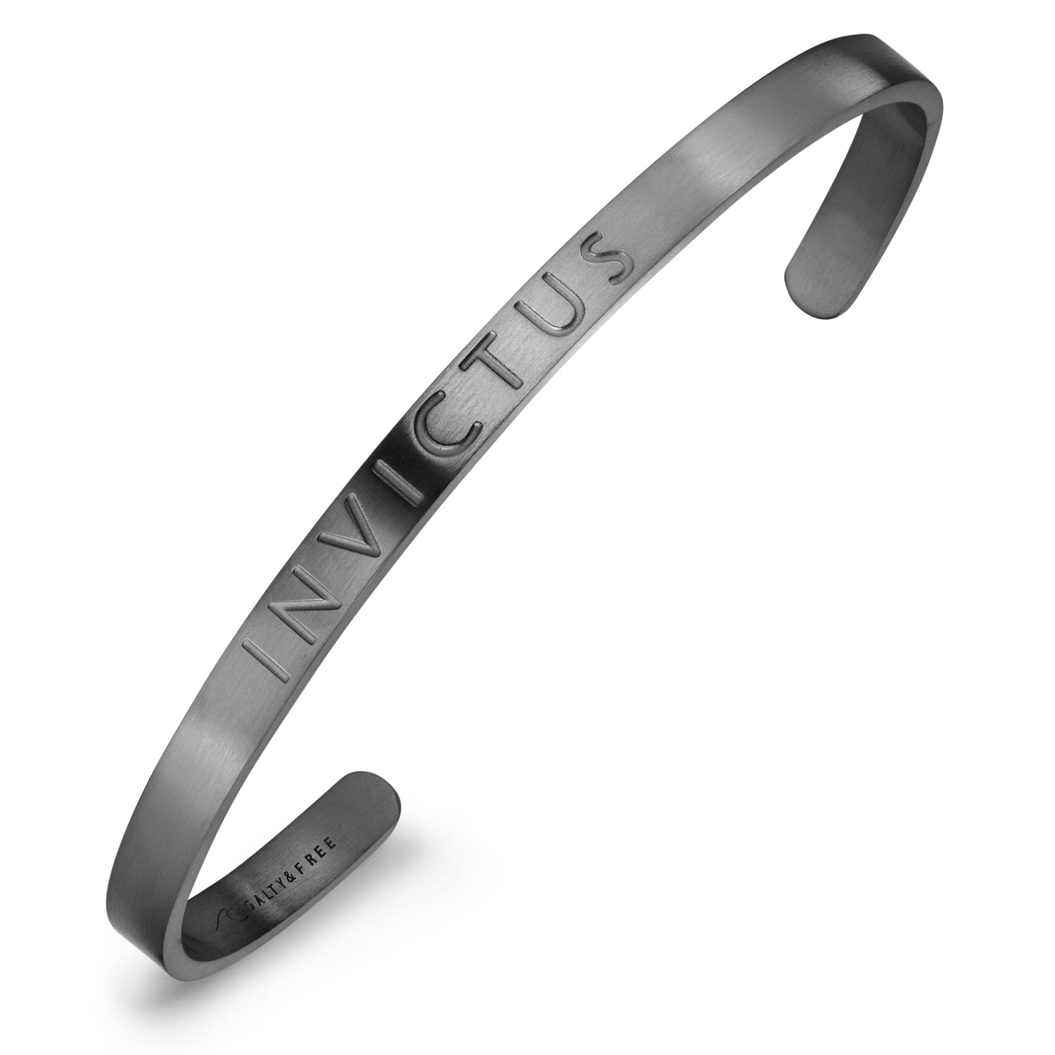 Mantra Cuff Invictus | Salty & Free Jewelry