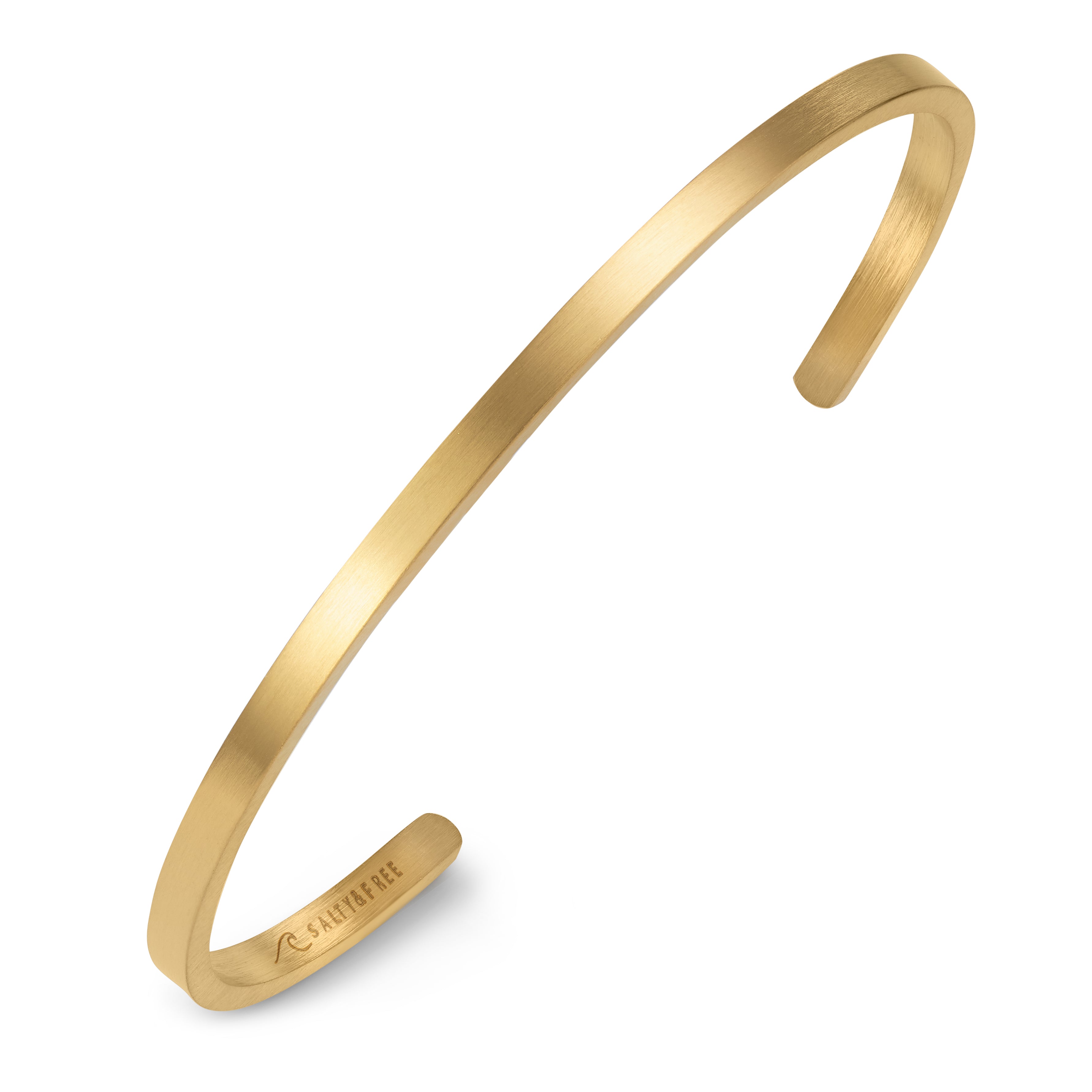 Mantra Cuff To The Moon Neutral | Salty & Free Jewelry