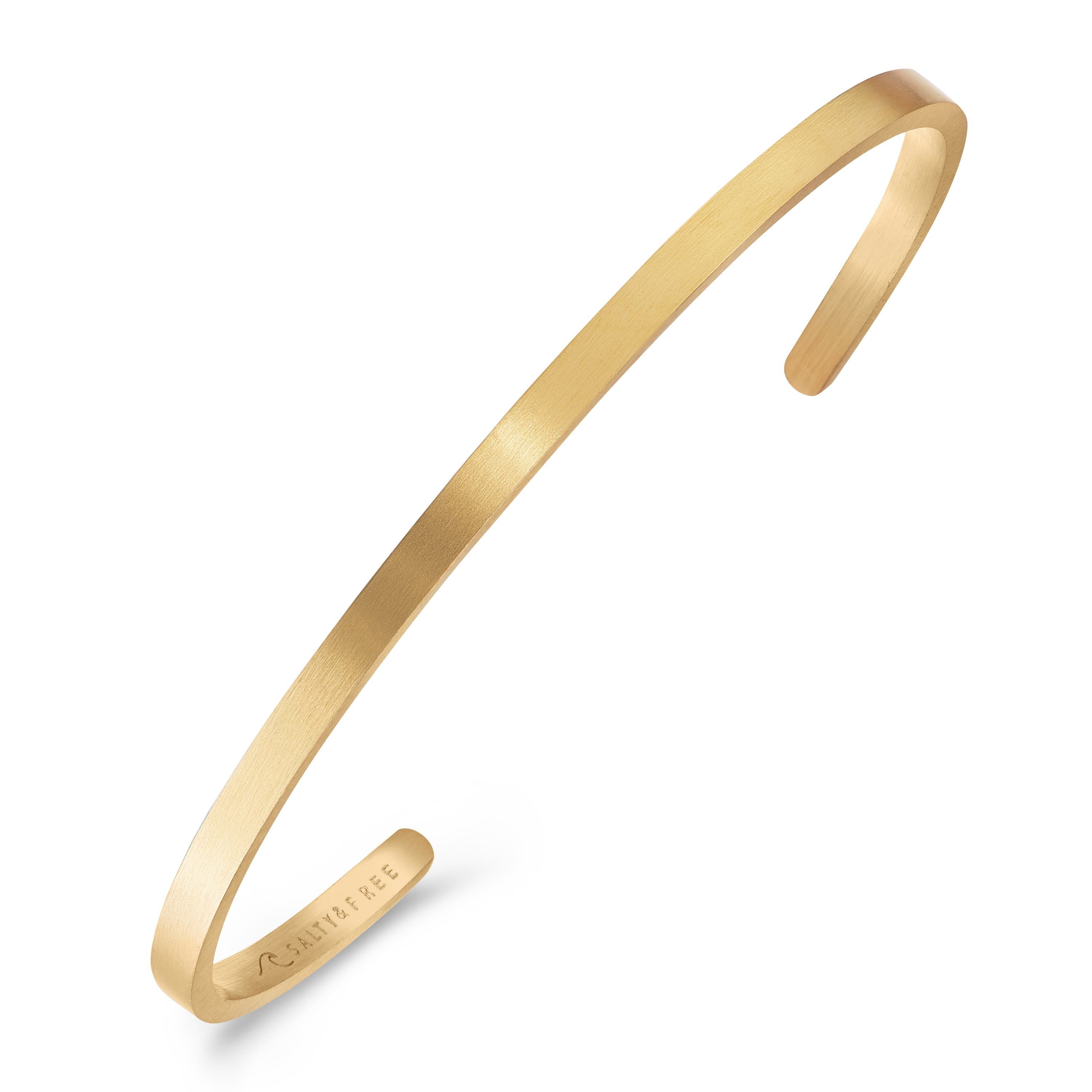 Mantra Cuff You & Me | Gold Cuff | Salty & free Jewelry