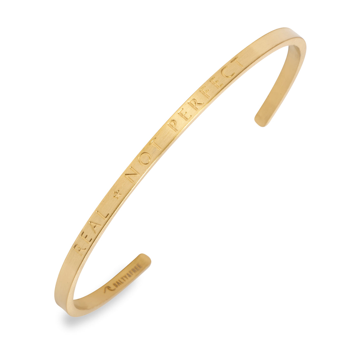 Mantra Cuff REAL NOT PERFECT