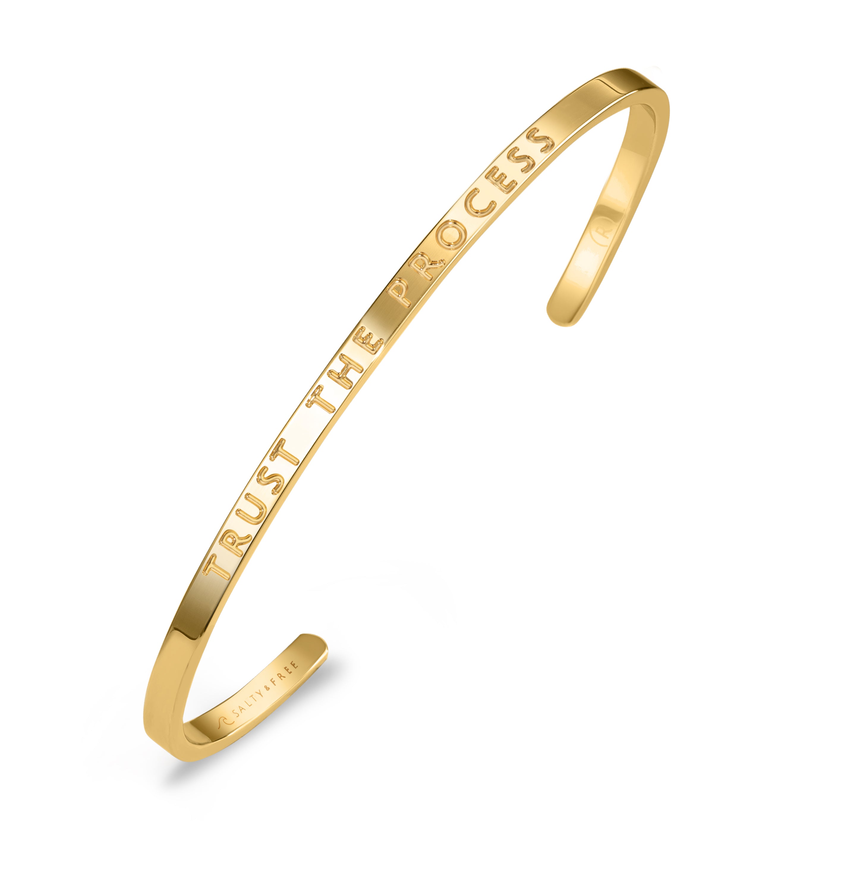 Mantra Cuff LA VIE EST BELLE