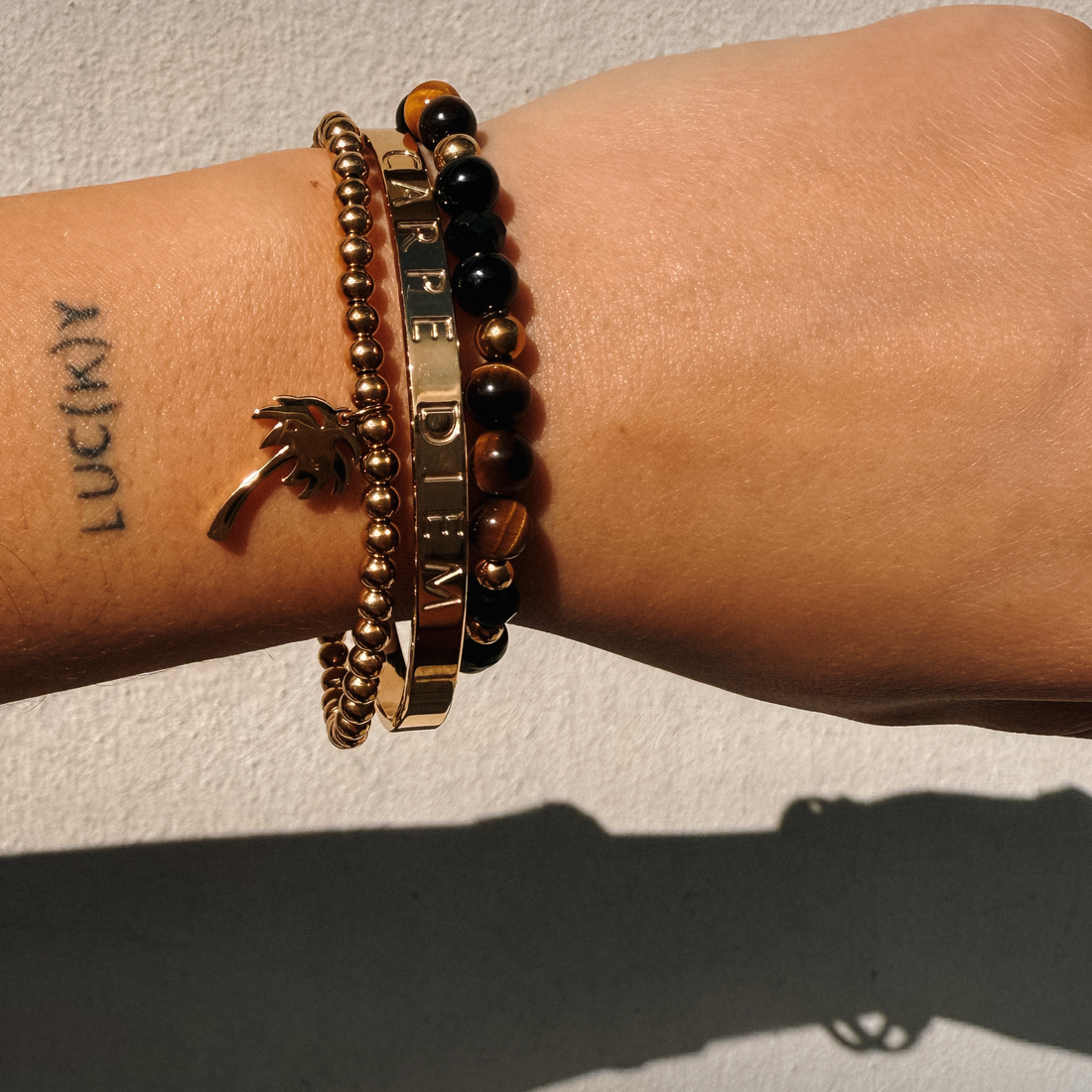 Mantra Cuff CARPE DIEM