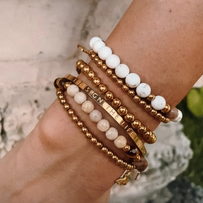 Mantra Cuff I DESIGN THE LIFE I DESIRE