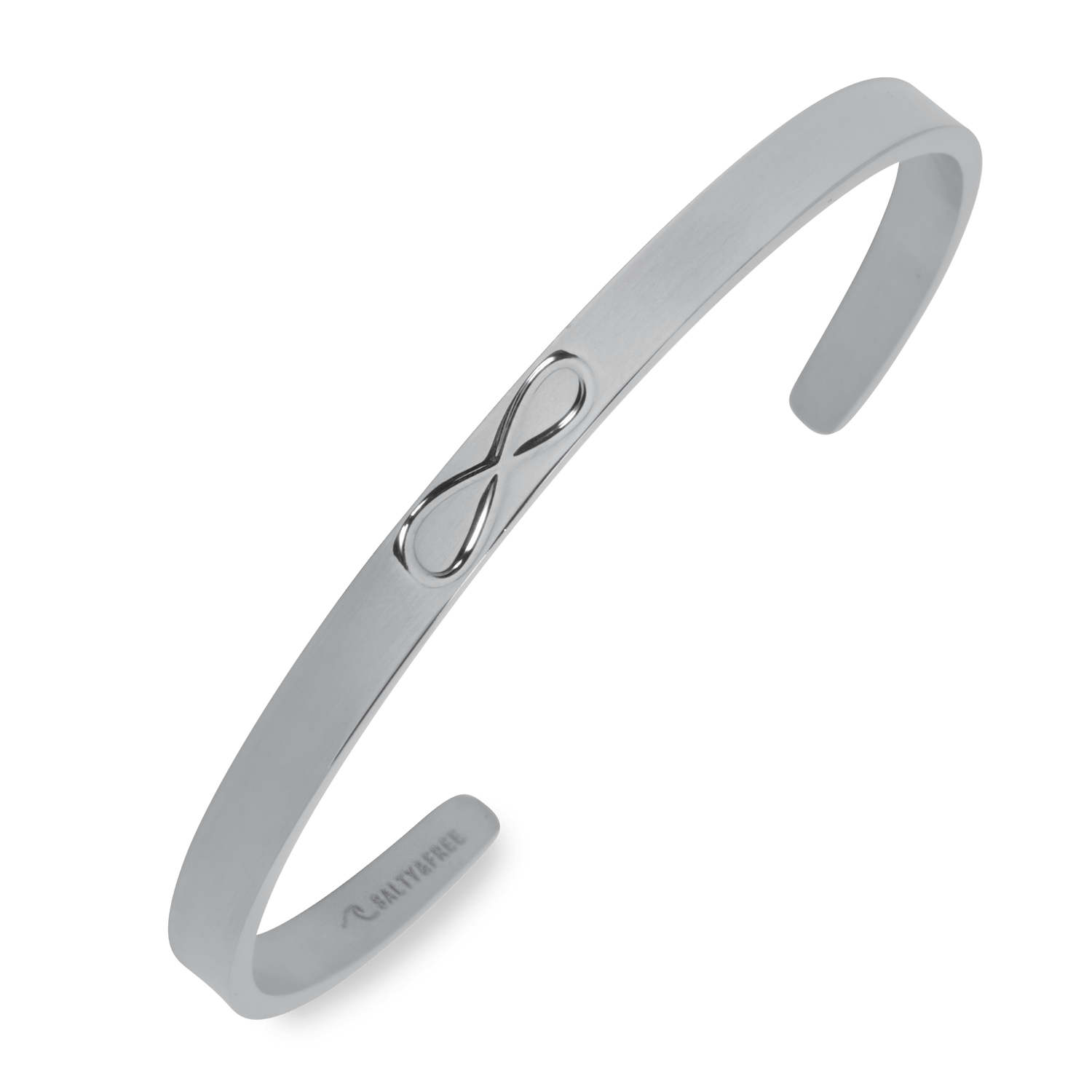 Mantra Cuff Infinity | Silver trending bracelet| Salty &amp; free Jewelry