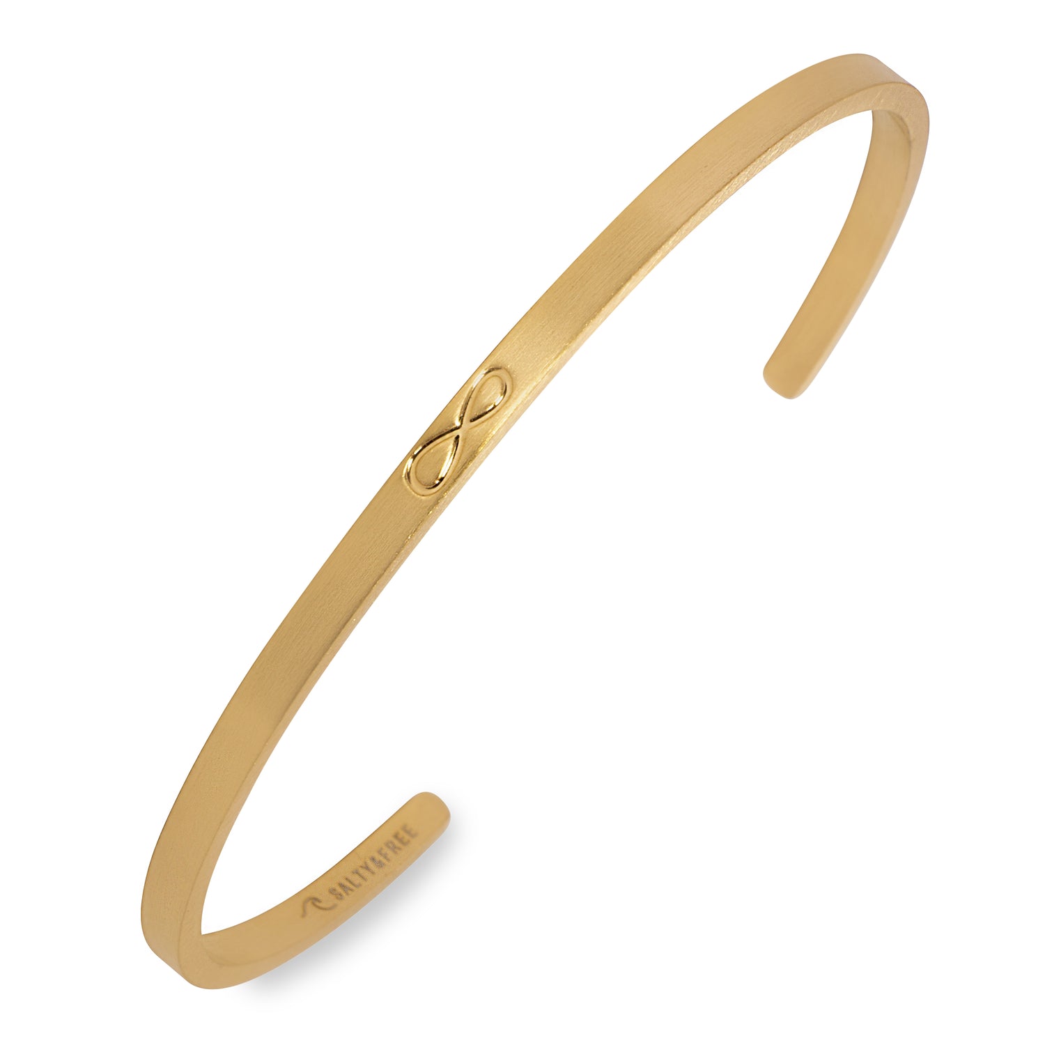 Mantra Cuff Infinity | Gold Cuff | Salty &amp; free Jewelry
