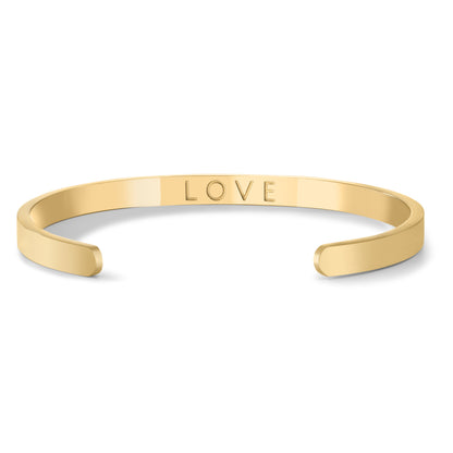 Mantra Cuff LOVE | Salty & Free Jewelry