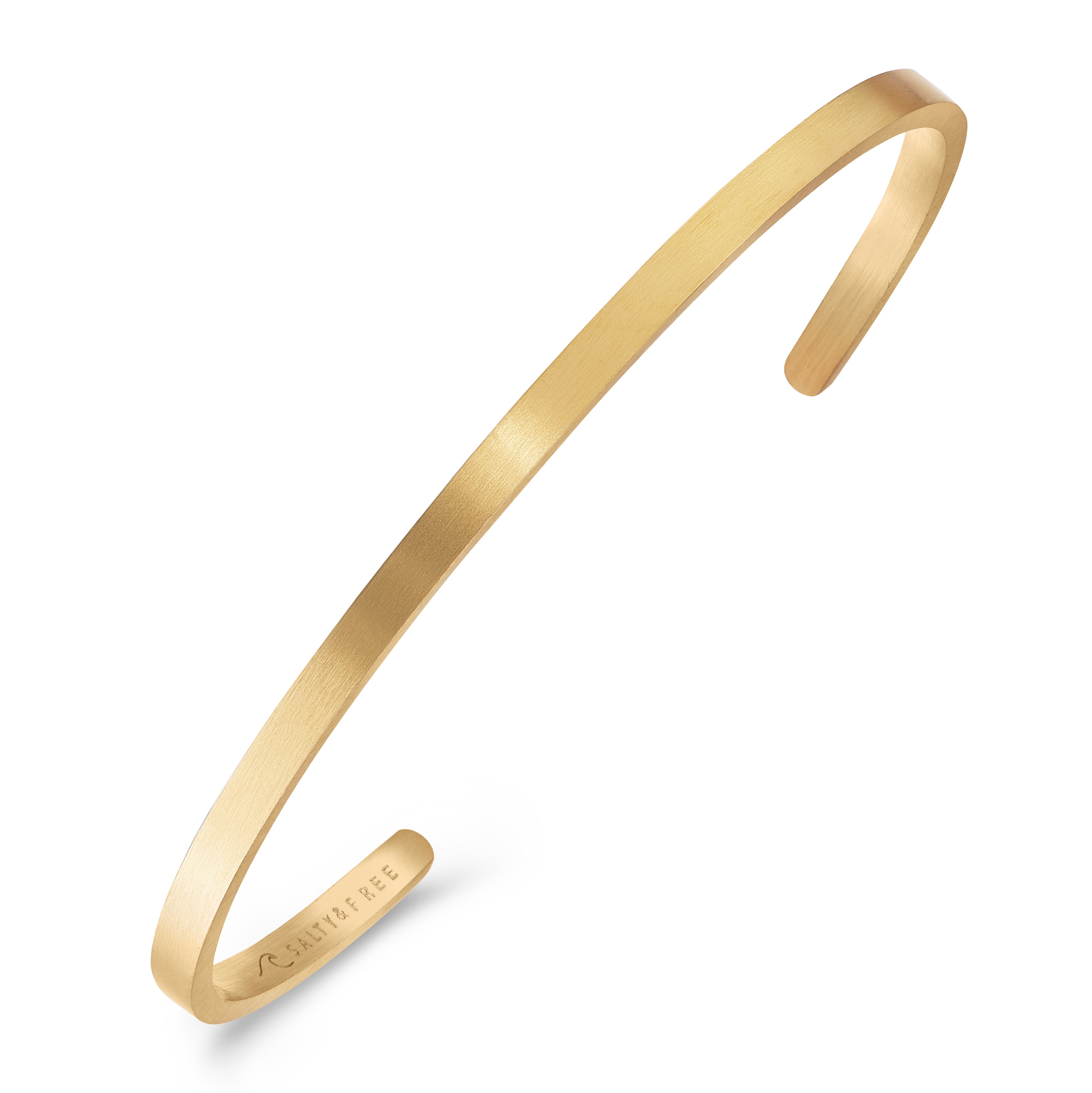 Mantra Cuff You &amp; Me | Gold Cuff | Salty &amp; free Jewelry
