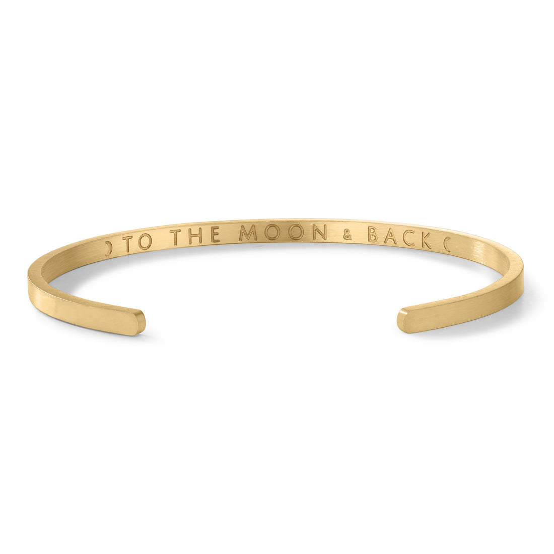 Mantra Cuff To The Moon | Salty &amp; Free Jewelry