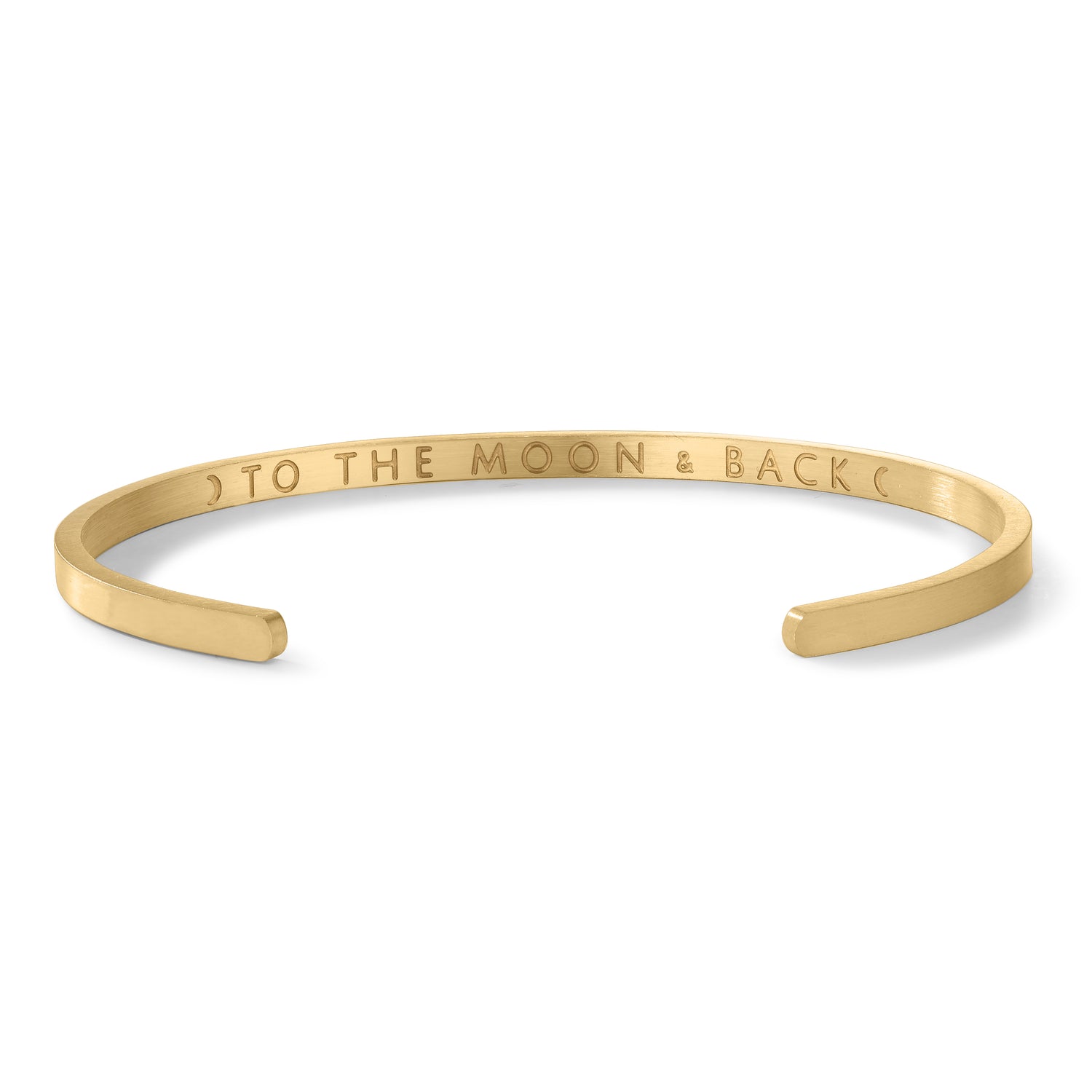 Mantra Cuff To The Moon | Salty &amp; Free Jewelry