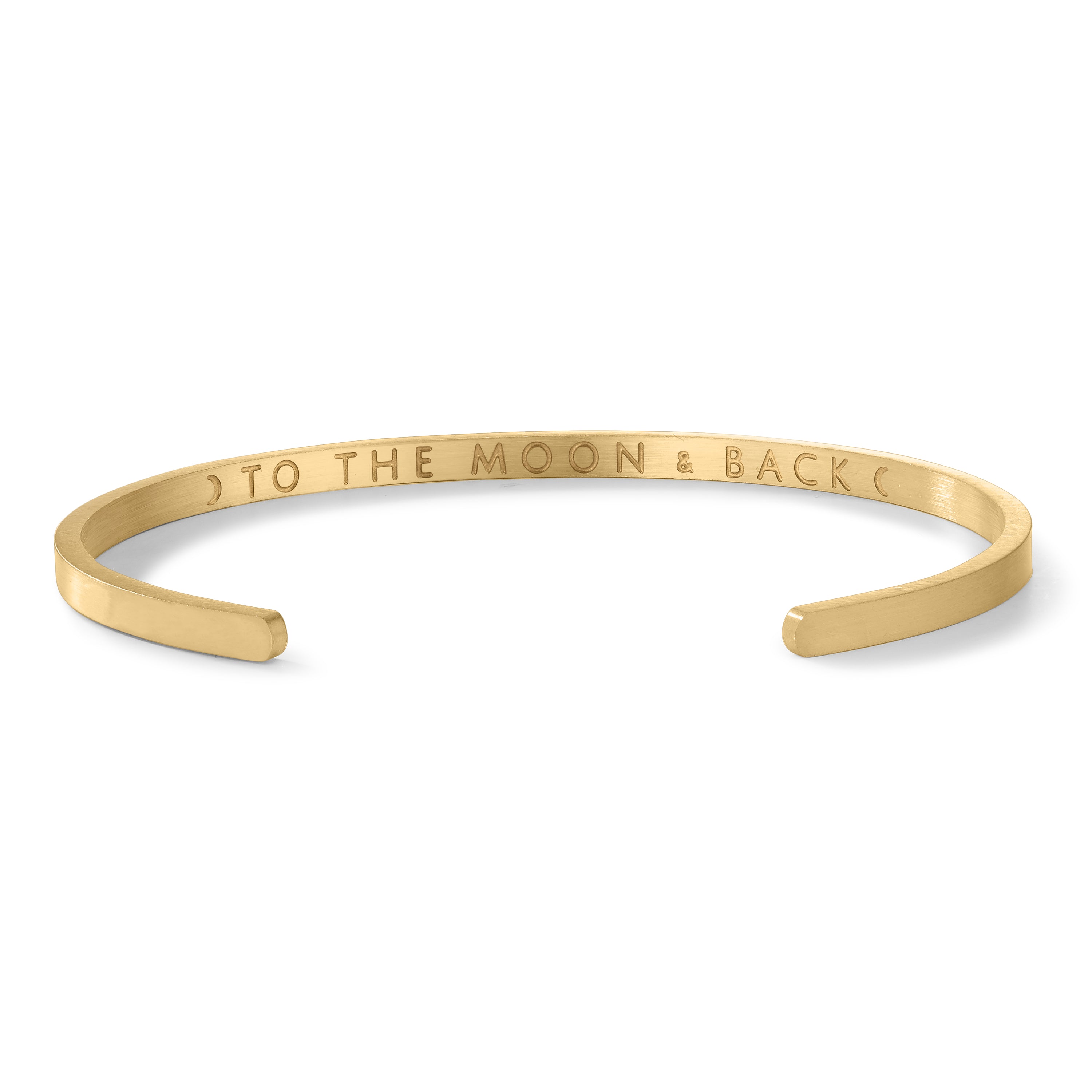 Mantra Cuff To The Moon | Salty &amp; Free Jewelry