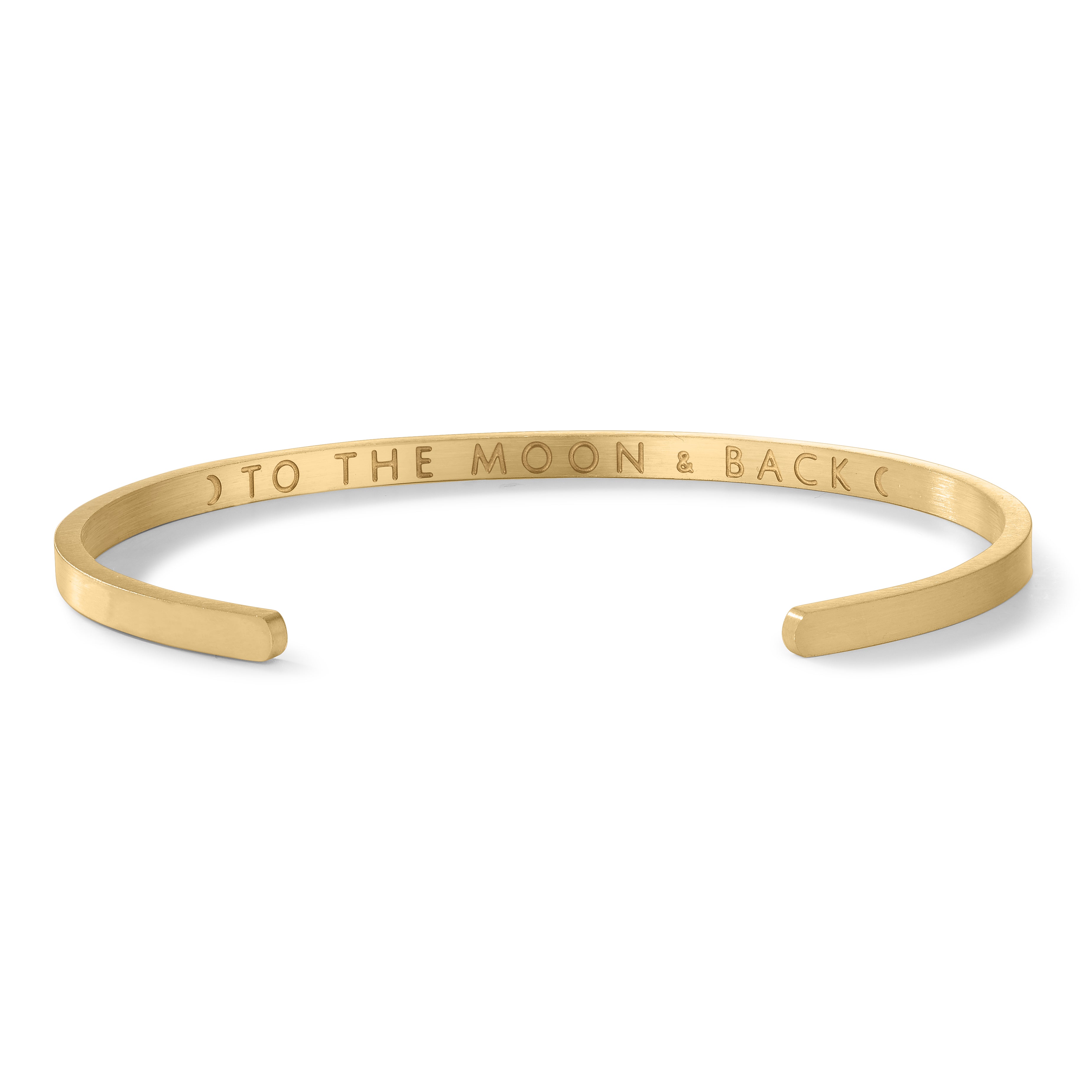 Mantra Cuff To The Moon | Salty &amp; Free Jewelry