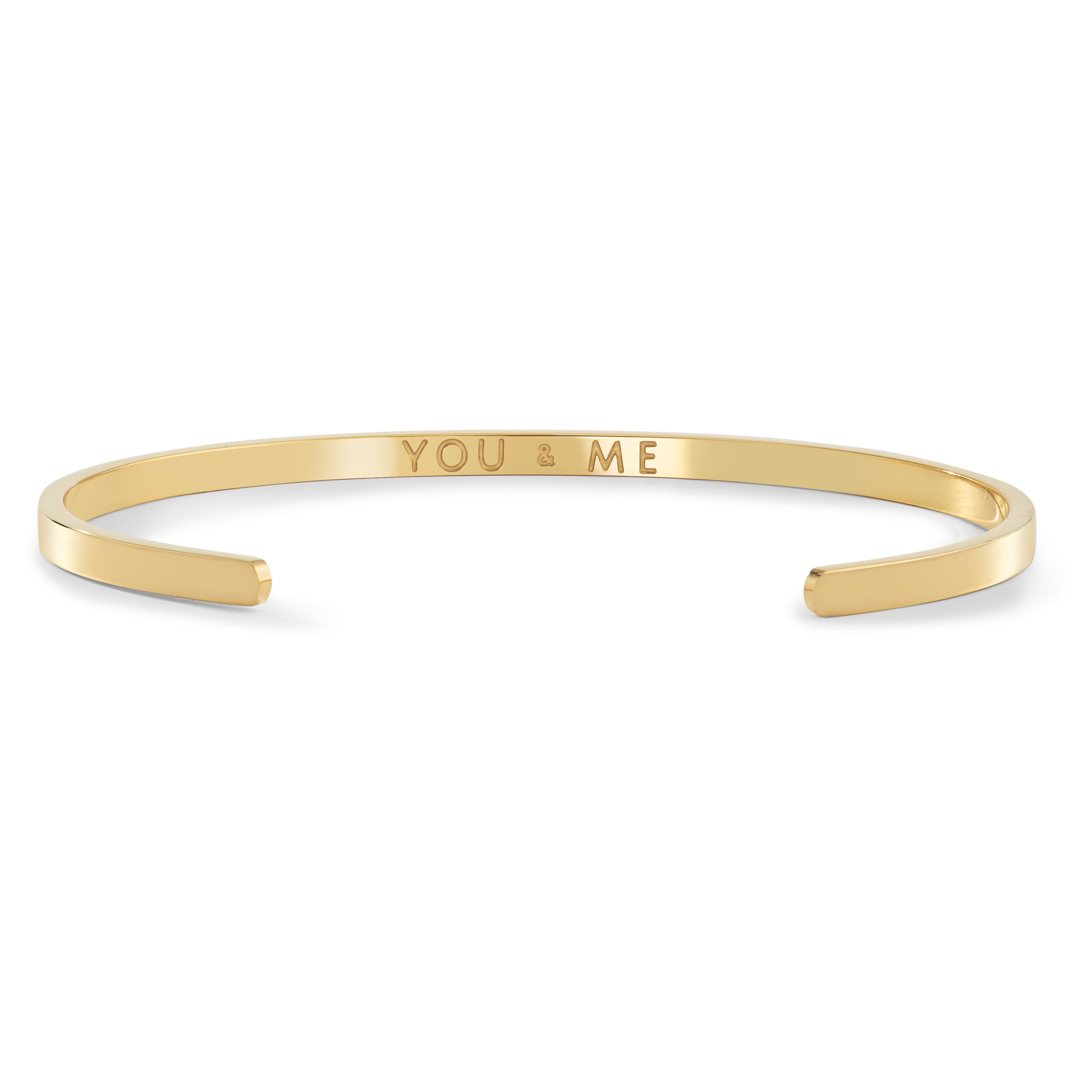 Mantra Cuff You &amp; Me | Engraved Bracelet | Salty &amp; free Jewelry