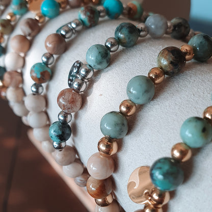The Happiness Gemstone Bracelet | Salty &amp; Free Jewelry