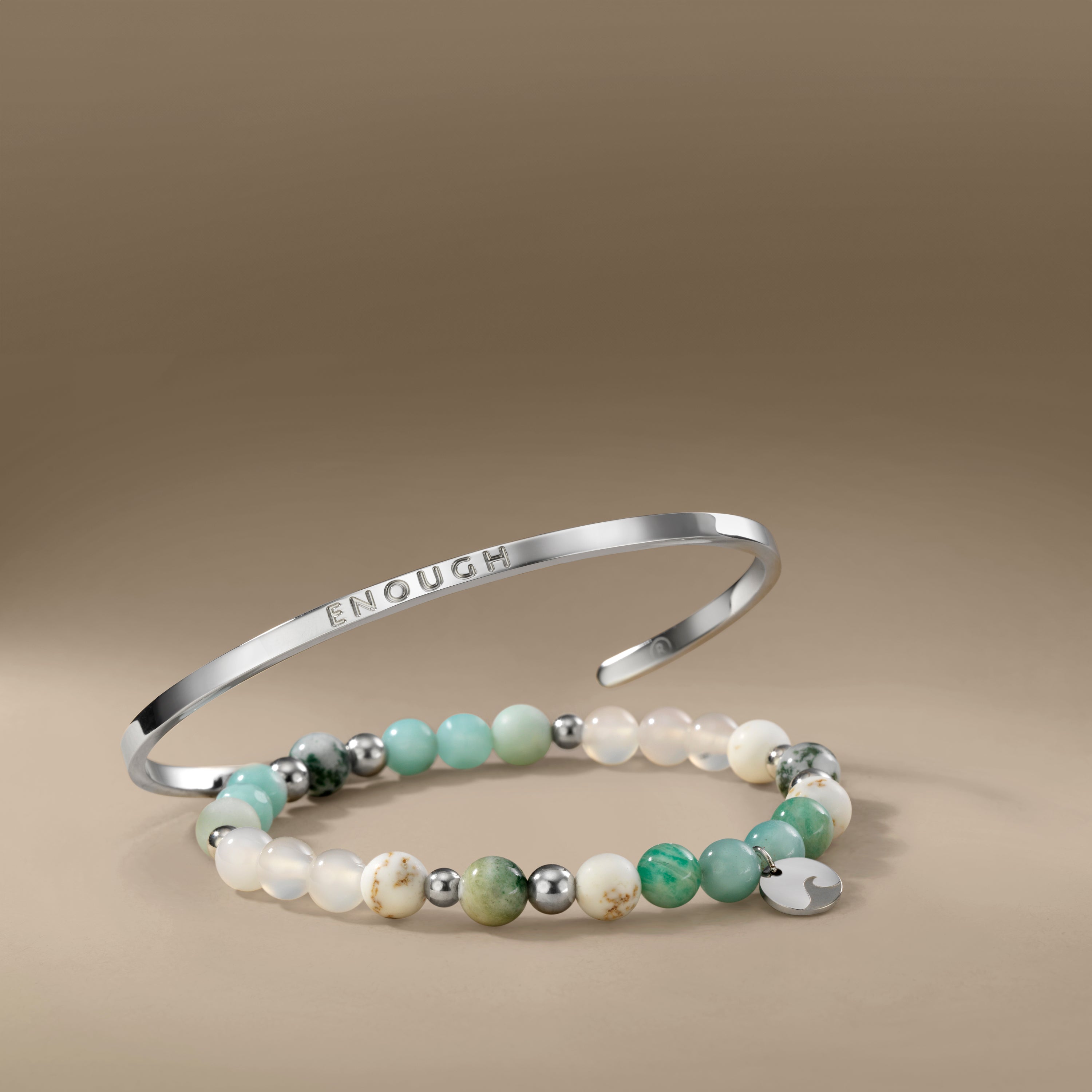 Mantra Cuff ENOUGH