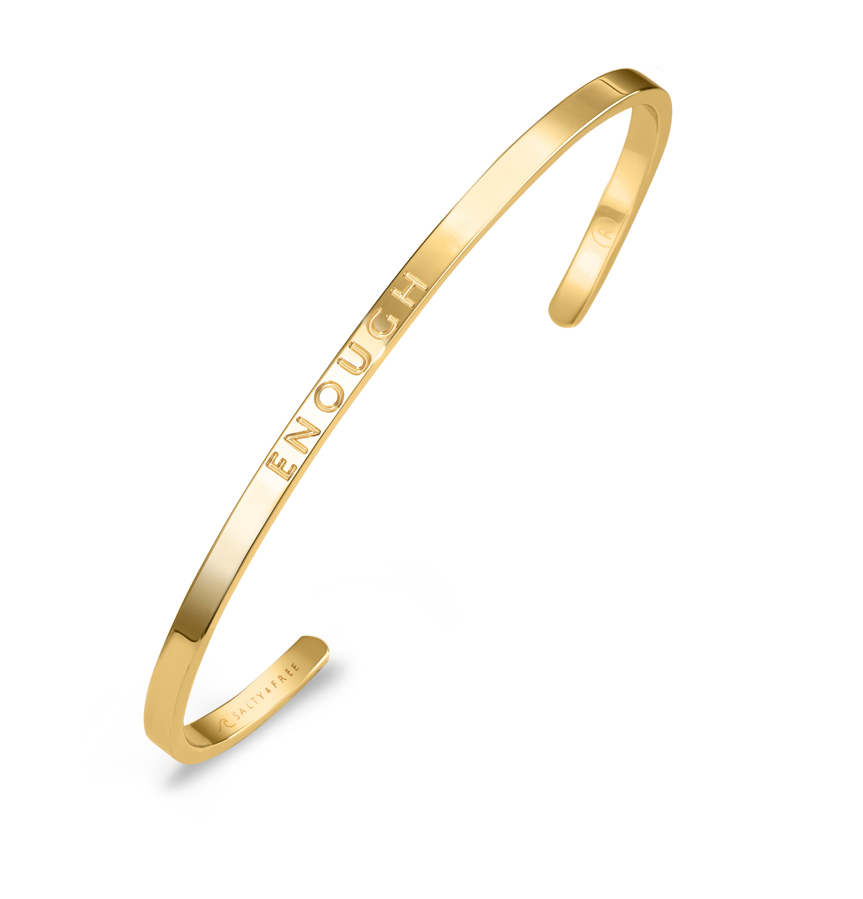 Mantra Cuff ENOUGH