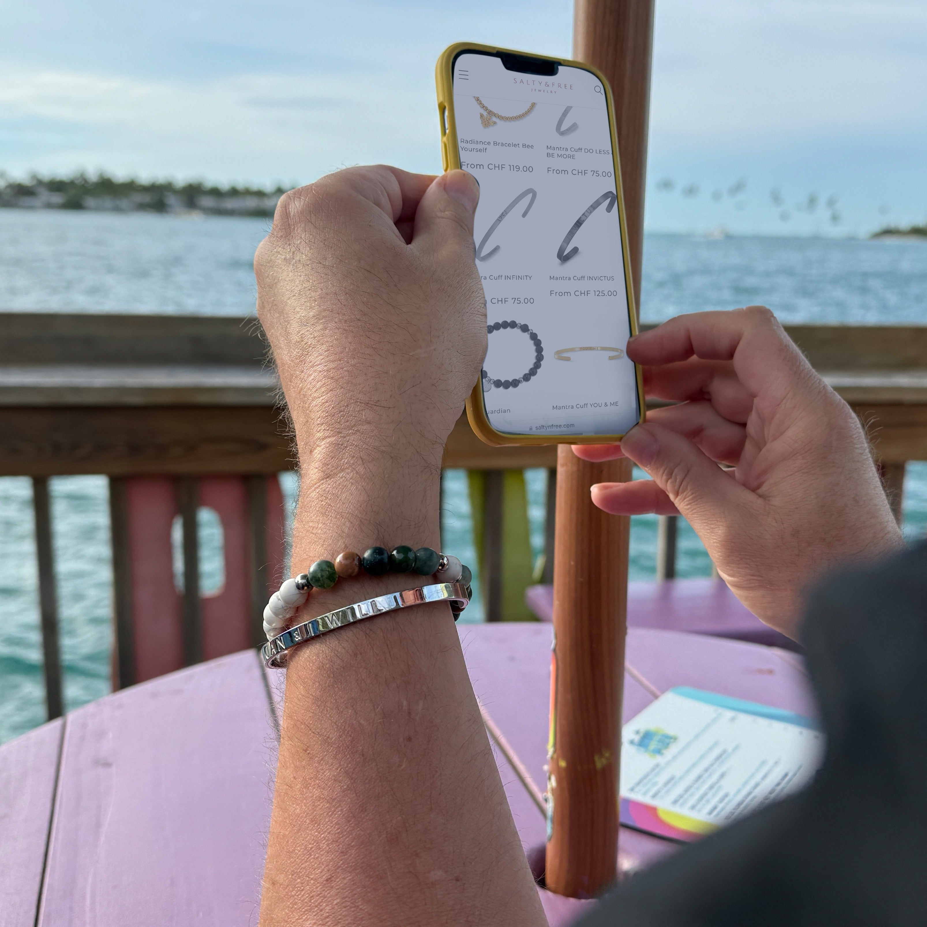 Mantra Cuff I CAN &amp; I WILL