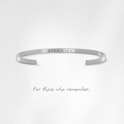Mantra Cuff LOVE &amp; MAGIC